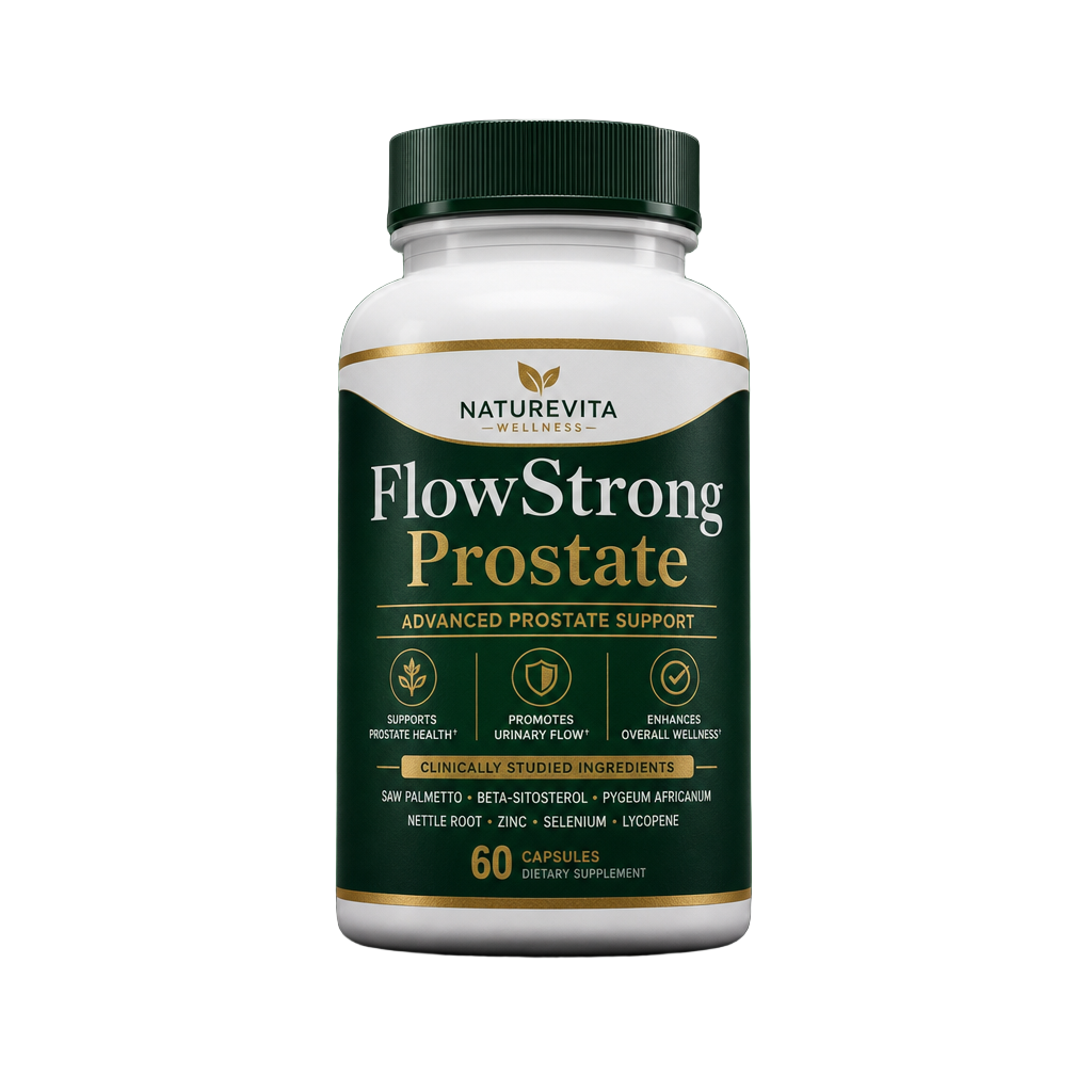FlowStrong Prostate bottle on the official order page